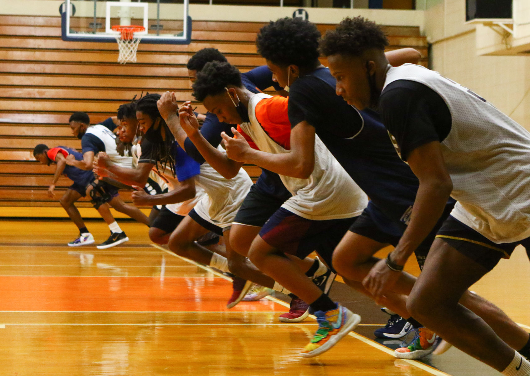 West Side's first practice